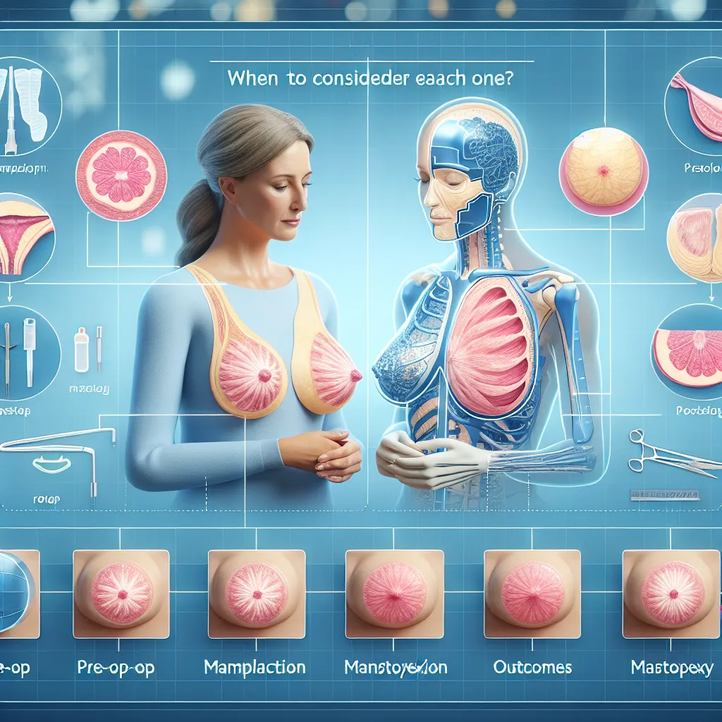 Imagem ilustrativa para o artigo sobre Qual a melhor cirurgia para levantar as mamas? Compare técnicas de mastopexia e descubra as indicações de cada uma