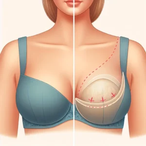 Imagem ilustrativa para o artigo sobre Mastopexia com sutiã interno: conheça como funciona a técnica e os benefícios para a sustentação dos seios