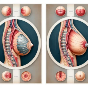 Imagem ilustrativa para o artigo sobre Mastopexia com prótese: como ficam as cicatrizes e quais cuidados adotar para uma boa recuperação