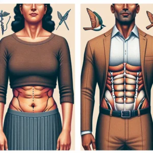 Imagem ilustrativa para o artigo sobre Como fica o corpo depois da lipoescultura? Explicação educativa sobre contorno corporal, resultados possíveis e fatores que influenciam a recuperação