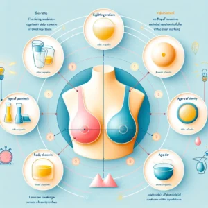 Imagem ilustrativa para o artigo sobre Como escolher o formato ideal da prótese de silicone para o colo? Explicação dos fatores que influenciam o resultado e orientações seguras para a decisão médica